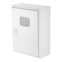 Щит учетно-распределительный навесной EKF PROxima ЩУРн 1/12 металлический IP31 400х300х140 мм 12 модулей с окном для снятия показаний счетчика - фото 5