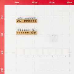 Щит распределительный встраиваемый Systeme Electric City9 пластиковый IP40 222х208х92 мм 8 модулей прозрачная дверь - фото 2