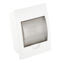 Щит распределительный встраиваемый EKF PROxima ЩРВ-П-6 пластиковый IP41 221х172х90 мм 6 модулей - фото 1