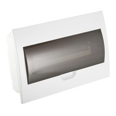 Изображение товара Щит распределительный встраиваемый EKF PROxima ЩРВ-П-18 пластиковый IP41 251х398х100 мм 18 модулей