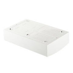 Щит распределительный навесной EKF PROxima ЩРН-П-18 пластиковый IP41 220х360х100 мм 18 модулей - фото 3