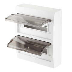 Щит распределительный навесной EKF PROxima ЩРН-П-24 пластиковый IP41 328х270х100 мм 24 модуля - фото 3