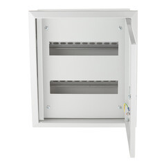 Щит распределительный встраиваемый EKF PROxima ЩРВ-24 металлический IP31 390х340х120 мм 24 модуля - фото 4