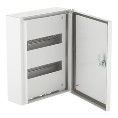 Изображение товара Щит распределительный навесной EKF Basic ЩРН-24 металлический IP54 395х310х120 мм 24 модуля