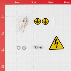 Щит распределительный встраиваемый Dekraft ЩРВ-24 металлический IP31 430х330х120 мм 24 модуля - фото 2