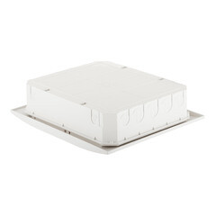 Щит распределительный встраиваемый Dekraft ЩРВ-П-24 пластиковый IP41 345х300х100 мм 24 модуля - фото 3