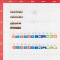 Щит распределительный встраиваемый Dekraft ЩРВ-П-24 пластиковый IP41 345х300х100 мм 24 модуля - фото 2