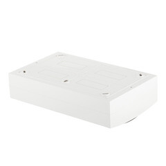 Щит распределительный навесной Dekraft ЩРН-П-18 пластиковый IP41 220х365х96 мм 18 модулей - фото 4