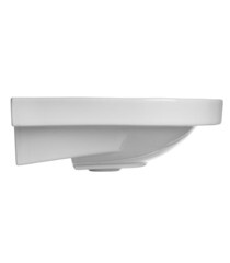 Раковина Santeri Pro 56 см подвесная белая (1.3115.5.S00.10B.0) - фото 4