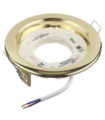 Светильник встраиваемый GX53 золото 13 Вт IP20 Navigator ДВО (71278) - фото 4