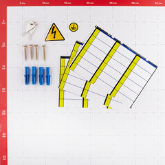 Щит распределительный навесной EKF PROxima ЩРН-54 металлический IP31 480х400х120 мм 54 модуля - фото 2