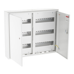 Изображение товара Щит распределительный навесной EKF PROxima ЩРН-72 металлический IP31 480х565х120 мм 72 модуля