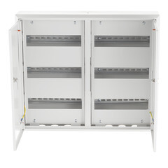 Щит распределительный навесной EKF PROxima ЩРН-72 металлический IP31 480х565х120 мм 72 модуля - фото 4