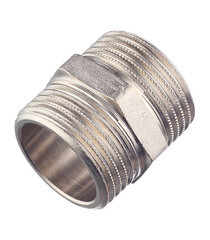 Изображение товара Ниппель Stout 1 НР(ш) х 1 НР(ш) латунный (SFT-0004-000011)