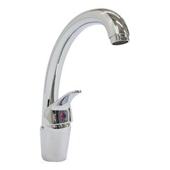 Смеситель для раковины Valta (EW00303) однорычажный с высоким изливом хром