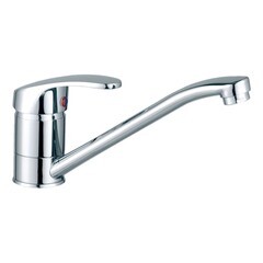 Смеситель для раковины Valta (EW00204) однорычажный с длинным изливом хром