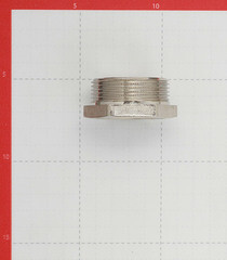 Футорка Stout 1 1/2 НР(ш) х 1 1/4 ВР(г) латунная (SFT-0029-112114) - фото 4