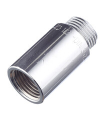 Удлинитель Stout 40 мм х 1/2 ВР(г) х 1/2 НР(ш) латунный (SFT-0002-001240) - фото 3