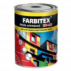 Эмаль ПФ-115 хаки Farbitex глянцевая 1,8 кг