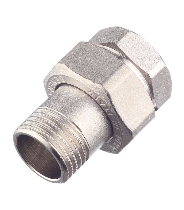Изображение товара Американка прямая Stout 1/2 ВР(г) х 1/2 НР(ш) латунная (SFT-0041-000012)