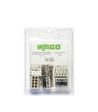 Клемма на 8 проводов Wago 2273-248 0,5-2,5 кв. мм самозажимная с пастой (6 шт.)