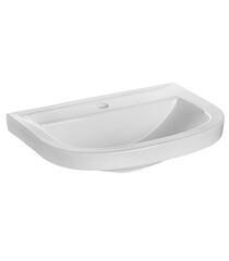 Раковина Santeri Pro 56 см подвесная белая (1.3115.5.S00.10B.0) - фото 1