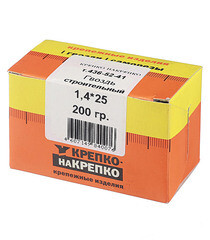 Гвозди строительные 1,4x25 мм (0,2 кг) - фото 3