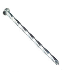 Гвозди винтовые 3,5x80 мм оцинкованные (1 кг) - фото 2