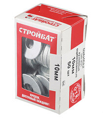 Шайба кузовная оцинкованная 10x30 мм DIN 9021 (50 шт.) - фото 3