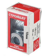 Шайба оцинкованная 18x34 мм DIN 125А (30 шт.) - фото 3