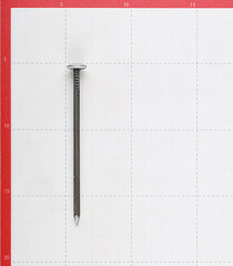 Гвозди шиферные 5,0x120 мм с оцинкованной шляпкой (1 кг) - фото 2