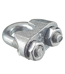 Зажим троса u-образный d6 мм DIN 741 (2 шт.) - фото 2