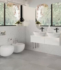 Раковина Sanita Luxe Ringo 53 см накладная белая (RNGSLWB01) - фото 6