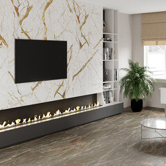 Керамогранит Axima Bari коричневый 1200х600х11 мм (2 шт.=1,44 кв.м) - фото 9