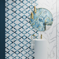 Плитка бордюр Axima Виченца мультиколор g1 400x60x8 мм - фото 4