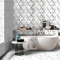 Плитка облицовочная Axima Виченца светлая рельеф 400x280x8 мм (11 шт.=1,232 кв.м) - фото 14