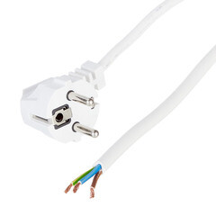 Шнур сетевой с вилкой 1,5 м ПВС-ВП 3х0,75 кв.мм 10 А Партнер-Электро белый (ЦБ-00013569/4545/4542) - фото 3