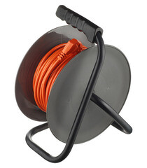 Удлинитель UNIVersal с заземлением 30 м на катушке 3,5 кВт 4 розетки ПВС 3х1,5 кв.мм IP44 - фото 4