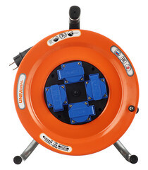 Удлинитель UNIVersal с заземлением 50 м на катушке 3,5 кВт 4 розетки КГ 3х1,5 кв.мм IP44 - фото 4