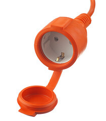 Удлинитель UNIVersal без заземления 50 м 2,2 кВт 1 розетка ПВС 2х1 кв.мм IP54 - фото 2