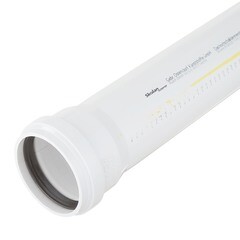 Изображение товара Труба канализационная Ostendorf SKEM d110х500 мм пластиковая шумопоглощающая для внутренней канализации (335020)