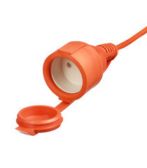 Удлинитель UNIVersal без заземления 30 м на рамке 1,3 кВт 1 розетка ПВС 2х0,75 кв.мм IP54 - фото 3