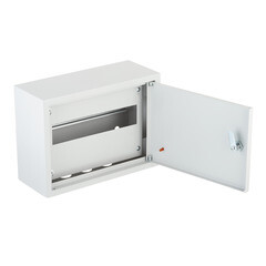 Щит распределительный навесной EKF Basic ЩРН-12 металлический IP31 220х300х120 мм 12 модулей - фото 4