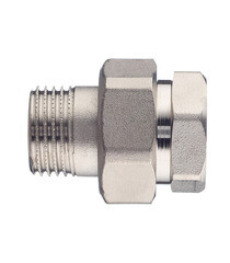 Американка прямая Stout 1 ВР(г) х 1 НР(ш) латунная (SFT-0041-000001) - фото 2