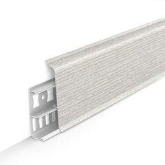 Плинтус ПВХ Ideal Деконика 85 мм клен патина 2200 мм (Д-П85 )