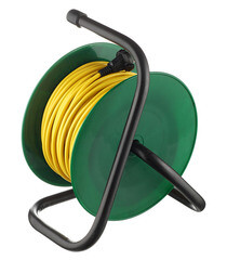 Удлинитель Союз без заземления 40 м на катушке 1,3 кВт 4 розетки ПВС 2х0,75 кв.мм IP20 - фото 3