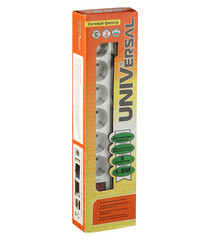 Сетевой фильтр UNIVersal 6 розеток 1,8 м 10 А 2,2 кВт белый (967U-3001) - фото 3