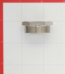 Футорка Stout 2 НР(ш) х 1 1/2 ВР(г) латунная (SFT-0029-002112) - фото 2