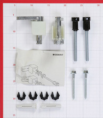 Комплект крепления к стене для инсталляций универсальный Geberit (111.815.00.1) - фото 7