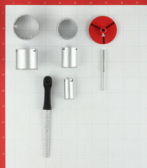 Набор коронок Matrix по кафелю d33-83 мм (5 шт.) - фото 4